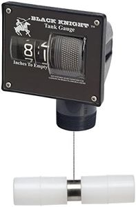 BJE 007600 Black Knight 99" Liquid Level Gauge with Horizontal Float and 2" NPTF Tank Fitting, Made in USA