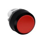 ABB MP1-10R Push Button Operator, 22 mm, Momentary, Flush Operator, Red