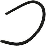 Upgraded W10878507 Water Fill Hose - Compatible Whirlpool Crosley Kenmore Dishwasher - Replaces AP6026711 4449920 PS11738178 - Made of Durable Black Plastic - Sturdy Accordion-Style Part