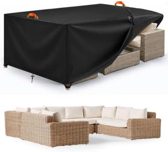 Patio Furniture Cover Waterproof for Winter - 98"Lx98"Wx28"H,Snowproof