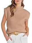 ANRABESS Women's Sweater Vest Sleev