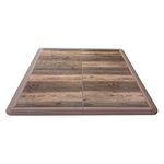 Nicoman Dance Floors, Jazz Street Dancing Portable Floating Sprung System Flooring,Oak Wood Effect, 9-Piece