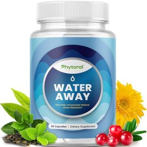 Herbal Diuretic Pills for Water Retention - Fast Acting Water Away Pills with Dandelion Green Tea and Other Natural Diuretics for Water Retention and Bloating Relief for Women and Men (60 Servings)