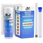 Water Hardness Test Strips | Fast and Accurate Water Quality Testing Kit for Water Softener, Swimming Pool, Fish Tank, & Spa Hardness Test |150 Strips for 150 Hard Water Tests. 0-425 ppm & 0-25 gpg