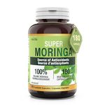 Herba Organic Moringa Capsules - 1000mg Per Day | 180 Moringa Leaf Capsules | 500mg of Organic Moringa Powder per Capsule