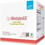 XYMOGEN OptiMetaboliX - Metabolism Supplement with B12 Vitamins and Folate - Cinnamon Supplements + Vitamin B9 - No Sugar Added, Vegan and Gluten Free - Vanilla Delight (10 Servings)