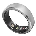 RingConn Smart Ring, No App Subscription, Size First with Sizing Kit, 7-Day Battery Life Activity & Sleep Tracker/Stress/Heart Rate Monitor, Waterproof Compatible with iOS & Android(Silver, Size14)