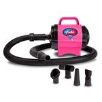 B-Air Fido Max 1 Dog Dryer - Cesar Millan Premier Grooming Collection, Hot Pink