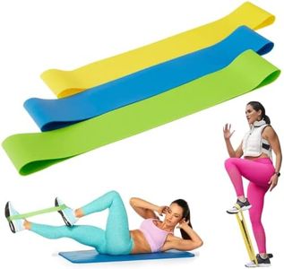 Beachbody Resistance Bands Loops for 80 Day Obsession, Exercise Workout Elastic Bands for Women and Men, Fitness for Training at Home or Gym - Set of 3: Light, Medium & Heavy Resistance Levels