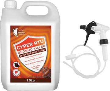Cyper RTU Bed Bug Killer Spray 2.5L – Fast-Acting, Long-Lasting Insect Treatment for Home