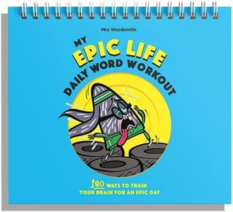 Mrs Wordsmith | My Epic Life - Daily Word Workout | Illustrated Daily Word Learning Activity Book for Kids | Ideal for KS1 Ages 4 - 8 | Spiral-bound