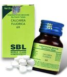 SBL Calcarea Fluorica 6X Tablets (25gm) - Set of 3 Bottles