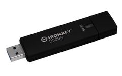 Kingston IronKey D500S hardware-encrypted USB flash drive 16GB FIPS 140-3 Lvl 3 (Pending) AES-256 - IKD500S/16GB