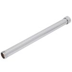 Shower Arm Extension, Shower Extension Tube 25mm Diameter Round Shower Pipe Durable Shower Extension Tube Bathroom Shower Accessory for 3/4" Screw Thread