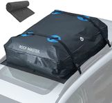 Rooftop Cargo Carrier, PI Store Waterproof Car Roof Bag with Protective Mat, Extra 16 Cubic Foot Storage Carriers for All Cars with/without Roof Racks, Gift for Men