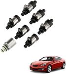 ZUDZUW 7PCS RE5R05A Transmission Control Solenoid Kit 123929A 123933A 123934A Compatible with Infiniti Nissan Kia Datsun