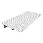 LIEKUMM Door Threshold Ramp, 5cm Rise Threshold Ramp for Wheelchair, Antiskid Aluminum Ramps for Mobility Scooters, 360 kg Capacity Door Ramp for Manual Wheelchairs, Electric Wheelchairs, Scooters