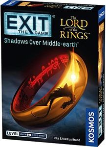 THAMES & KOSMOS 692683 | EXiT: The Lord of The Rings – Shadows Over Middle-Earth | Level: Beginner | Unique Escape Room Game | Ages 10+ (THA692863), Blue