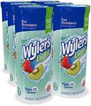 Wyler's Light Pitcher Packs (6 per canister), Kiwi Strawberry Drink Mix, includes 6 canisters (36 Total Pitcher Packs)