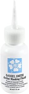 DANIEL SMITH 1oz Bottle with 5 Applicator Tips, Artist Masking Fluid, 284075001, White