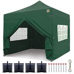 Gorilla Gazebo ® Pop Up 3x3m Heavy Duty Waterproof Commercial Grade Market Stall 4 Side Panels Leg Weights Pegs and Wheeled Carrybag