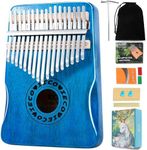 Kalimba Thumb Piano 17 Keys Portable Finger Piano Marimba Music Gifts for Adults Kids