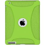 Amzer AMZ90797 Silicone Skin Jelly Case for Apple Ipad 2 (Green)