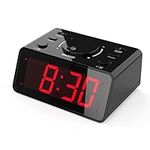 KWANWA Alarm Clock, Dual Alarm, Rec