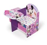 Disney Minnie Mouse Chair Desk with Storage Bin