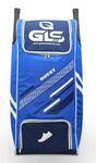 GLS Quest Cricket Kit Bag with Two Bat Pocket Compartment (Blue, Kit Bag)