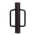 Urban Deco Fence Post Driver with Handle Steel Head Fence Post Driver 24 Inch Post Driver/Rammer Brown Hand Post Pounder