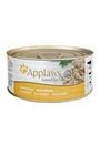 Applaws Natural Premium Wet Cat Food for Adult Cats, Chicken Breast in Broth Pack of 24 x 70g Cans