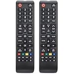 (Pack of 2) Universal Remote for Samsung TV Remote, Replacement for All Samsung Smart TV LED QLED UHD LCD HDTV Frame Curved 4K 8K 3D Series TV