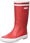 Aigle Lolly Pop 2 Rain Boot, Red White, 9 UK Child