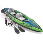 Intex Challenger K2 Kayak, Inflated size: 351cm x 76cm x 38cm (68306NP)