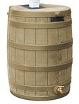 Good Ideas RW40-KHA Rain Wizard Rain Barrel 40-Gallon, Khaki