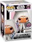 Funko Pop! Star Wars: Power of The Galaxy Ahsoka US Exclusive Vinyl Action Figure, 4-Inch Height