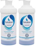 Cetraben Moisturising Cream, For Dry, Itchy, Sensitive & Eczema-Prone Skin, Soothe, Moisturise, Hydrate, & Protect, Dermatological Moisturiser,Daily Use on the Body, Fragrance Free, 1 x 475ml