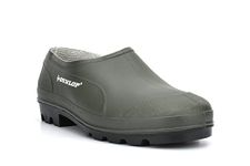 Dunlop Mens/Womens Garden Shoes Dunlop Garden Shoes Dunlop Gardening Shoes Ladies Wellie Shoes Waterproof Garden Shoes Green 10 UK