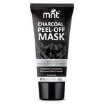 MNT Charcoal Peel Off Mask for Women & Men | Removes Blackheads & Whiteheads | Deep Cleansing Charcoal Peel Off Mask for Oily Skin & Dull Face | 100 g