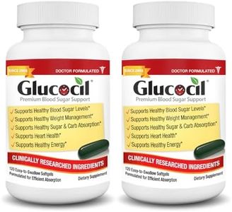 Glucocil–The Total Blood Sugar Optimizer, Normal Blood Sugar + Overall Wellness, See the Numbers & Feel the Difference, 1 Million+ Units Sold, Clinically Proven Ingredients, Trusted Since 2008, 2-Pack