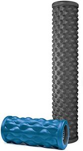 Teeter Massage Foam Roller Bundle - Textured for Deep Tissue Muscle Relief to Boost Recovery, Flexibility, Mobility - Back Pain Relief, Sports Massage, Myofascial Release