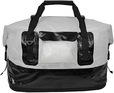 Extreme Max 3006.7348 Dry Tech Roll-Top Duffel Bag - 70 Liter, Clear