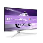PHILIPS Evnia 32M2N8900AM - 32 inch UHD OLED gaming monitor, 240 Hz, 0.03 ms, HDR400, FreeSync Prem. Pro, G-Sync comp. (3840x2160, 2x HDMI 2.1, 1x DP 1.4, 1x USB-C (65W PD), USB Hub) white