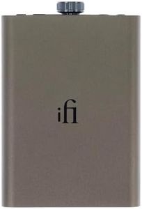 iFi hip-dac3 - Portable Hi-Res DAC/Headphone Amp - True Balanced Circuit, 400mW Output, Dual USB-C, PCM 384kHz/DSD256/MQA Decoding, XBass Analog Enhancement, PowerMatch, iEMatch & up to 12hrs Playtime