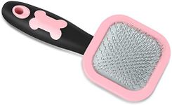 Dog Brush & Cat Brush,Slicker Brush Gently Removes Loose Undercoat, Mats and Tangled Hair,Shedding Grooming Tools