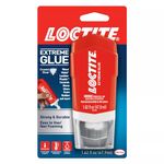 Loctite Extreme Glue, Strong All Purpose Glue for Wood, Metal, Leather, Plastic, & More - Dries Clear - 1.62 oz Tube, 1 Pack