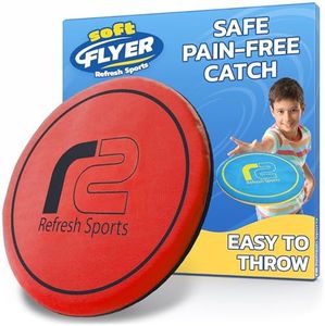 Soft Flying Disc for Kids: Beach Soft Disc, Durable Design Floats On Water! Beach Toys, Pool Toys & Frisbbee for Adults Outdoor Fun Camping Toys. Boy Gifts & Girls Ages 5 6 7 8 9 10 11 12 13 14