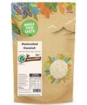 Wholefood Earth Desiccated Coconut 1 kg | GMO Free | Natural | High Fibre