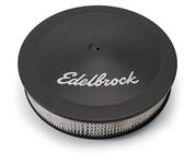 Edelbrock 1223 Pro-Flo Black Finish 3" Round Air Filter Element with 14" Diameter